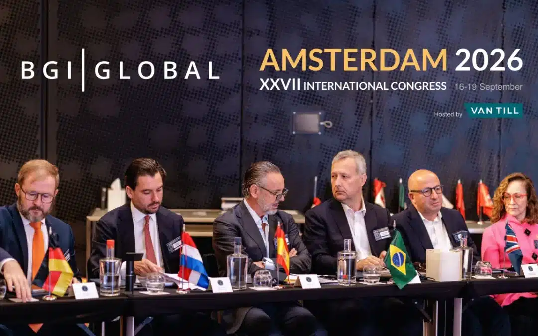 XXVII BGI GLOBAL ANNUAL MEETING – Ámsterdam